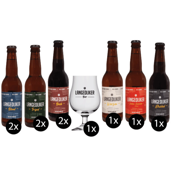 Langedijker Proefpakket met Bolglas