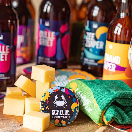 Vier Het Met Bier Box van Scheldebrouwerij